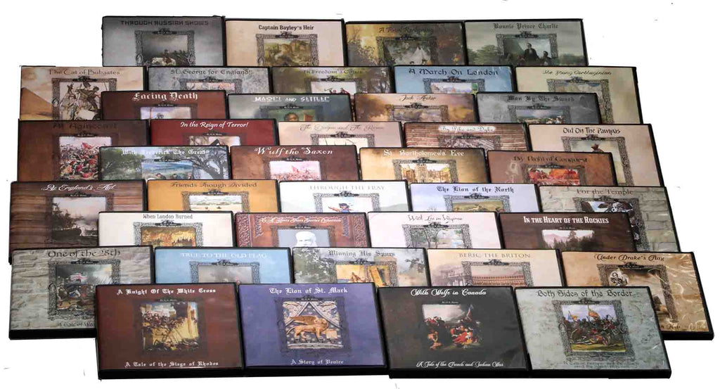 Complete Set of G. A. Henty Audio Books by Jim Hodges